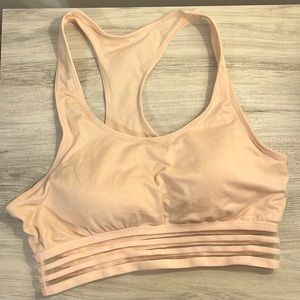 Comfortable Stylish Blush Pink Padded Sports Bra